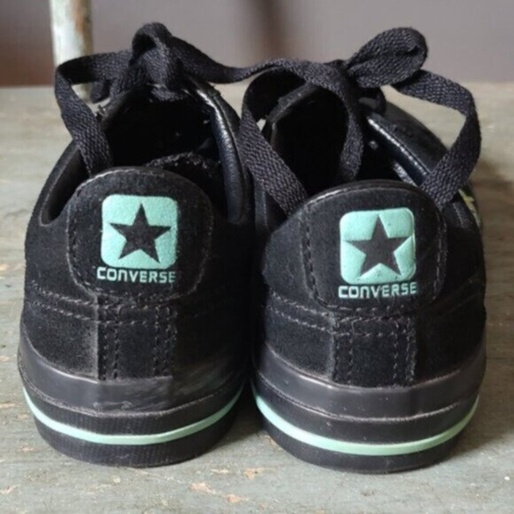 Converse Limited Edition Vintage Converse All Star Leather Low-Top Sneaker SZ 7 - Picture 4 of 11